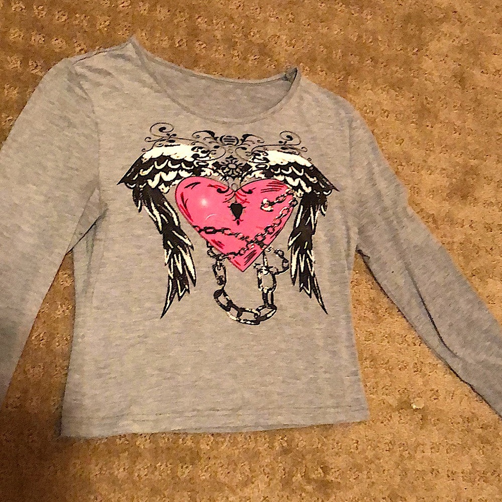 y2k long sleeve top